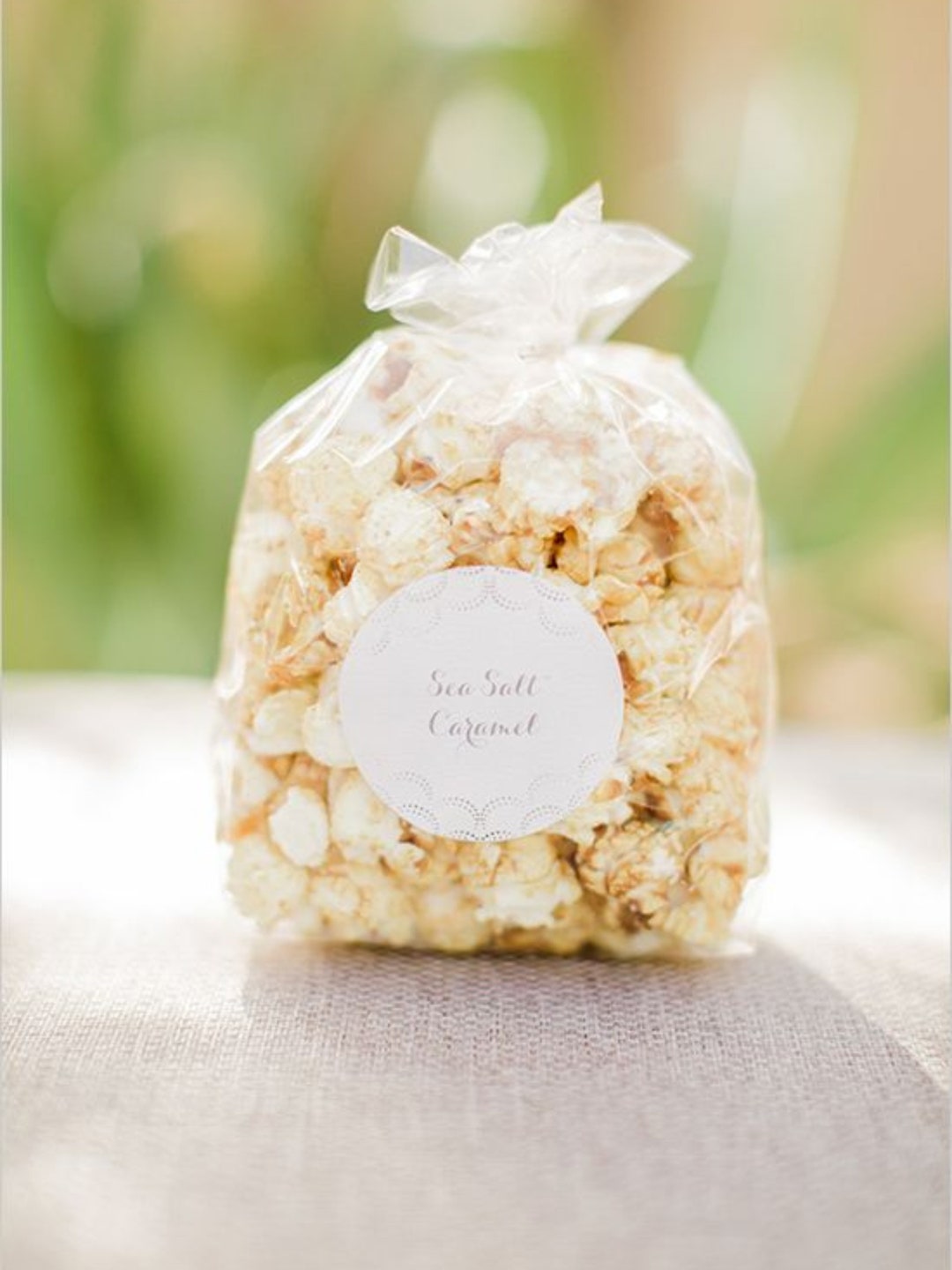 Clear Popcorn Bags for Baby Shower Favors, Popcorn Favor Bags