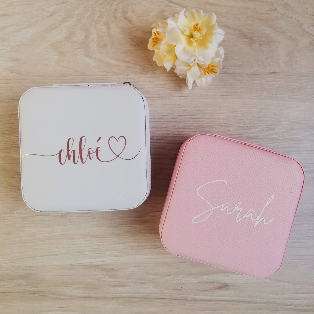 Custom Photo I Can't Say I Love You Enough - Couple Personalized Custom Jewelry Case - Gift For Husband Wife, Anniversary