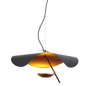 Modern Farmhouse Style Pendant/Chandelier Light with Built in LED and Warm Glowing Shade, Perfect for Kitchen, Dining, Bedroom, Entryway