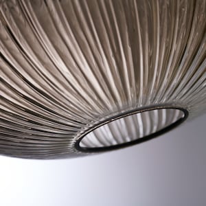 Luxury Modern Indoor Pendant Light With Ribbed Glass Texture 12 image 6