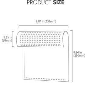May include: A black metal tea infuser with a cylindrical shape and a perforated design. The infuser measures 9.84 inches (250 millimeters) in length and 3.15 inches (80 millimeters) in diameter.