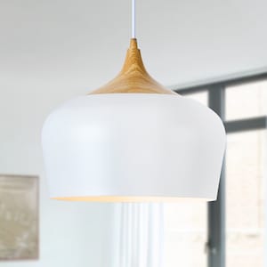 Scandinavian Pendant Light: Modern Nordic Style with Faux Wood