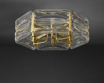 Distort Glass Ceiling Light