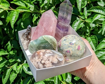 Intuitively Chosen Crystal Mystery Box - 100+ Stone Varieties