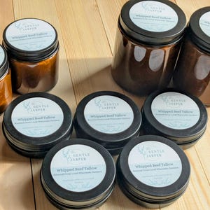 Grass Fed + Finished Whipped Beef Tallow with Manuka Honey