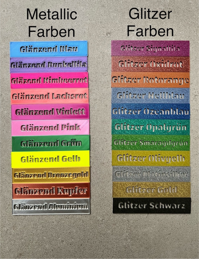 Personalisierte Kühlschrankmagnete / Namen / Für Magnettafeln oder magnetische Oberflächen / Geschenk/ Geburtstag / einzigartig / Küche Bild 10