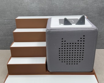 Gepersonaliseerde Tonie-plank / tot 21 figuren / magnetisch / Tonie-doos / staande Tonie-plank / Kerst / Bio PLA