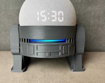 Echo dot 4/5 Roboter Ständer, personalisiert ,Alexa ,Geschenk , Geburtstag ,für Ihn ,für Sie , smart Home Lautsprecher, Halterung ,