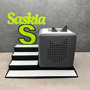 Tonie Regal ,Standregal, bis zu 15 Tonies ,personalisiert , Geschenk , Kinderzimmer,Tonie Zubehör ,Tonie Box ,Aufbewahrung,Halter,Geburtstag