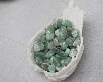 Green Aventurine Chips (100g) Medium Polished Crystals