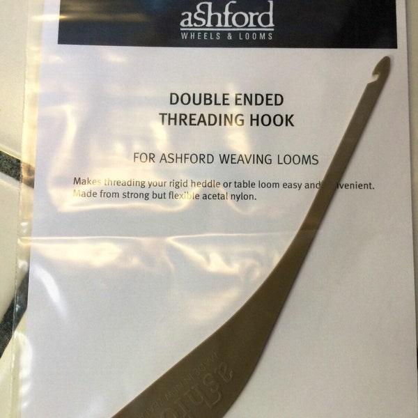 Ashford double ended durable nylon reed heddle hook ( not plastic):centeringwithfiber