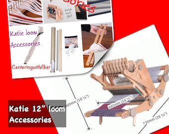 Ashford Katie  accessories 12" Katie  table loom contact me before buying:centeringwithfiber