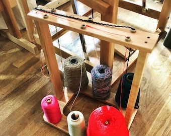 Ashford Yarn 6 cone Stand /cone holder no waiting physically  in stock can ship today priority: centeringwithfiber