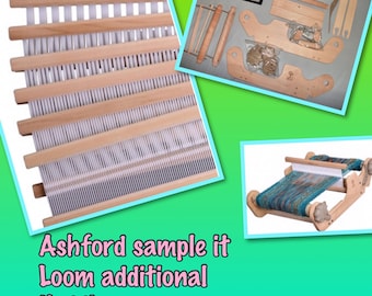 Ashford reeds  10” Sample it Loom  heddles/reeds check with me before buying to make sure they are in stock  all sizes : centeringwithfiber