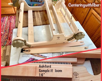 Ashford Sample it loom  size 16" with second bracket built in contact me before buying:centeringwithfiber