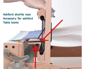 Ashford folding table loom shuttle race ( not the loom) for 32,24,16” :centeringwithfiber