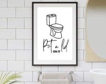 Bathroom Wall Decor | Bathroom Wall Art | Bathroom Decor | Funny Bathroom Art | Bathroom Signs | Bathroom | Printable | Instant Download