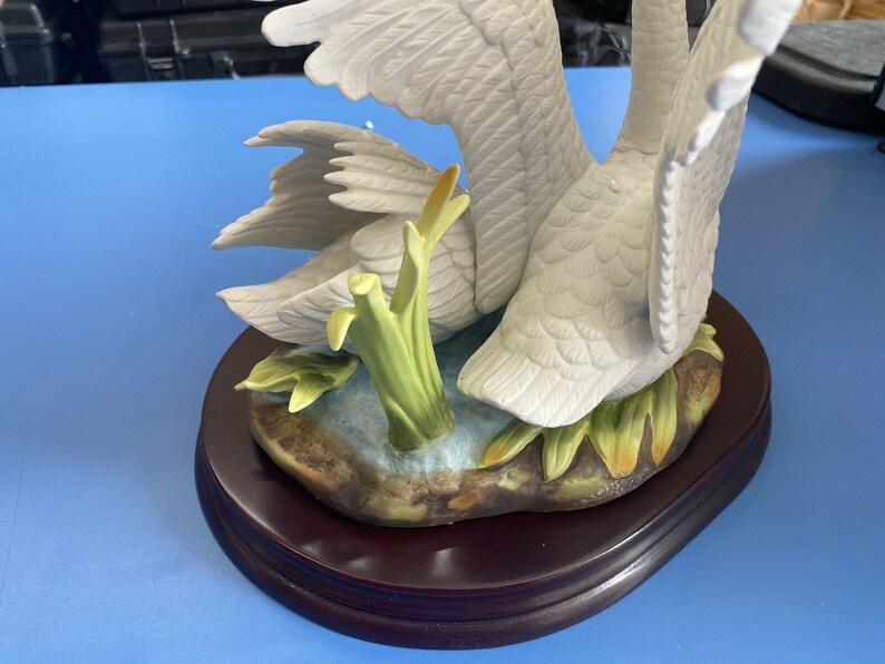 Andrea by Sadek LTD20 Retired Limited Edition White Mute Swan Etsy