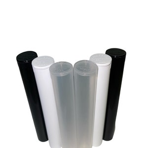 50er Packung Pre-Roll Tubes 116 mm - Trockenkräuterbehälter - Kinderbeständiger geruchssicherer Behälter - Pillenfläschchen - Rx-Fläschchen