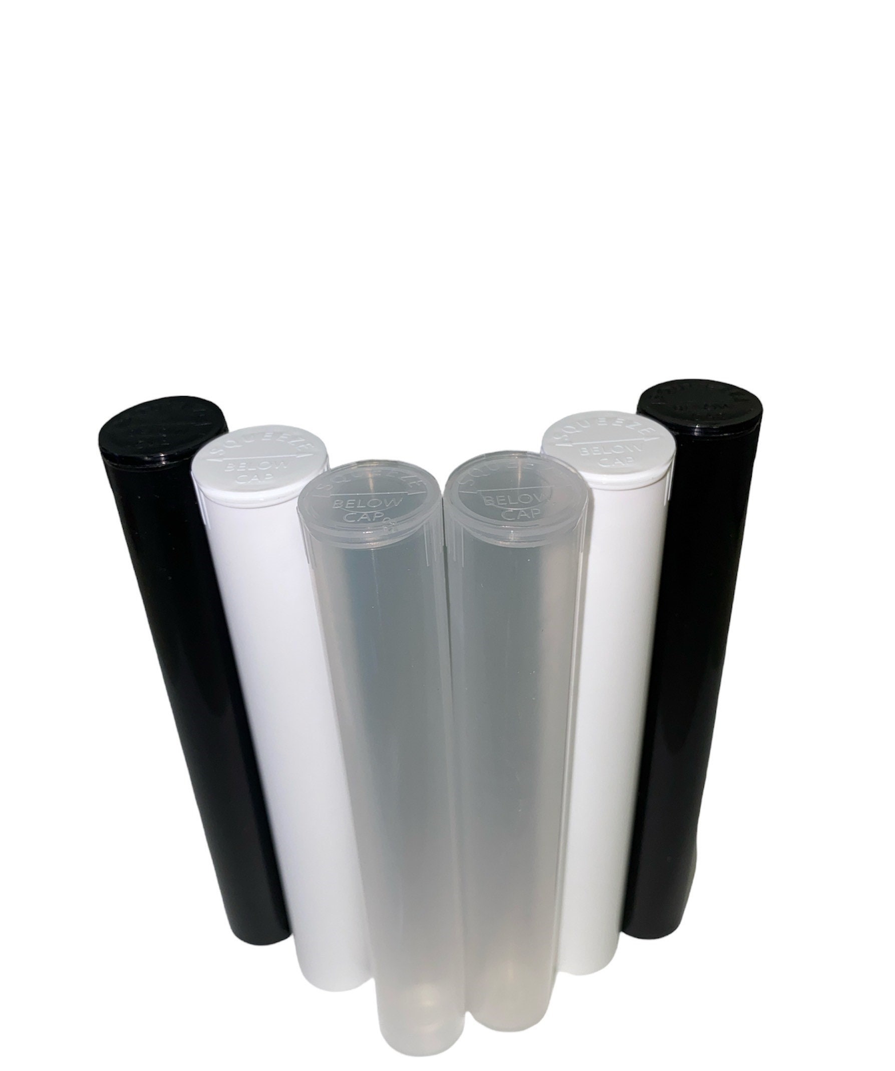 Clear Storage Tubes 