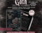 Gothic Planner Digital Planner Gothic Good Notes Planner Goth Planner Goth Journal Spooky Planner Witchy Planner Goth Digital Planner Goth