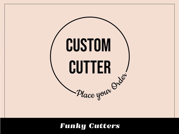和洋裁材料 Organic Assymetric Arch / FunkyCutters Assymetric Arch With Lines Polymer Clay Cutter | Digital STL File