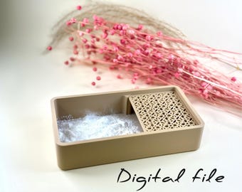 Polymer Clay Container for Artists | Sifting Box (Digital STL File)