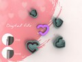 Valentine Heart Hoop Polymer Clay Cutter | Digital STL File | 4 Sizes | 2 Cutter Versions