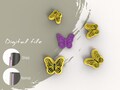Butterfly 5 Polymer Clay Cutter | Digital STL File | 4 Sizes  | 2 Cutter Versions