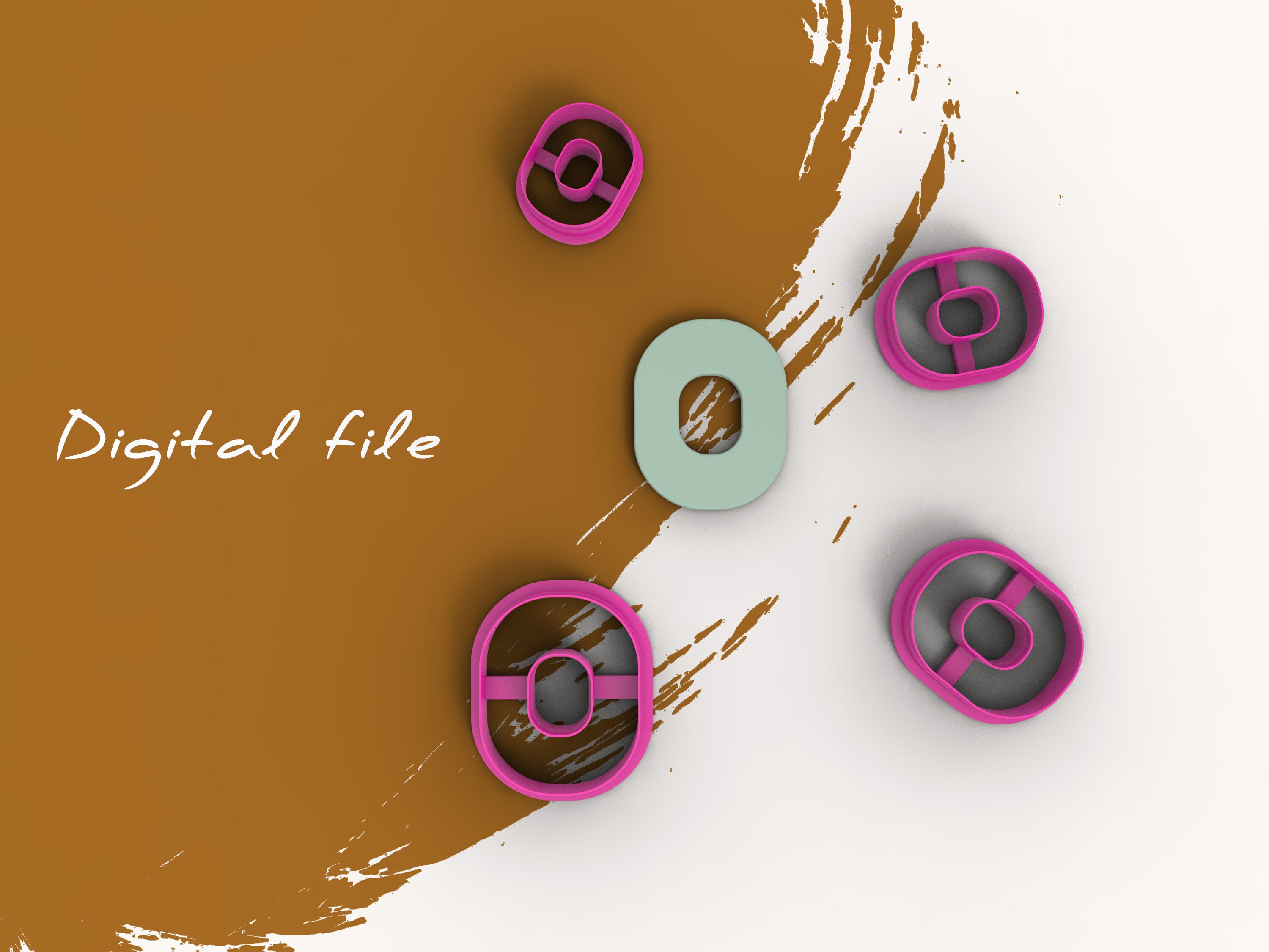 ポリマークレイカッター 158 楽天市場】クレイ カッター 5枚セット 粘土カッター 波型