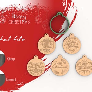 Ornament Set Polymer Clay Cutters | Digital STL File | 1 Size  | 2 Cutter Versions
