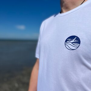 DJUR T-shirt broderad "Val" - 100 % ekologisk bomull, ekologisk och unisex bild 3