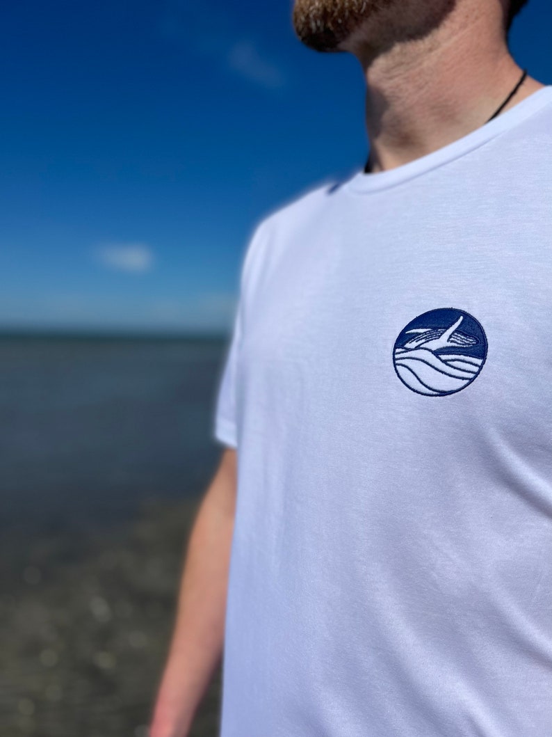 DJUR T-shirt broderad "Val" - 100 % ekologisk bomull, ekologisk och unisex bild 3