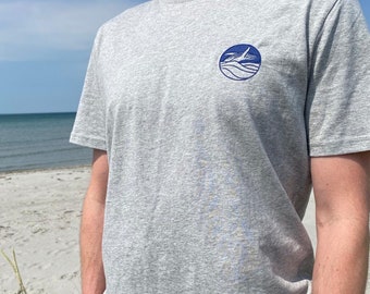 ANIMAL T-Shirt embroidered "Whale" - 100% organic cotton, organic & unisex
