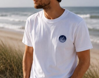 ANIMAL T-Shirt embroidered "Whale" - 100% organic cotton, organic & unisex