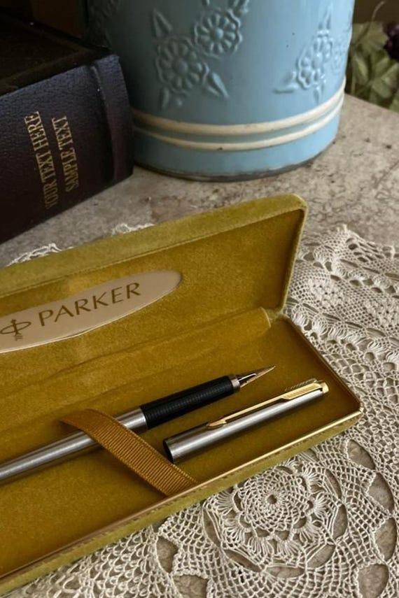 パーカー 180 万年筆 1970年代 ヴィンテージ ゴールドペン先 - Etsy 日本