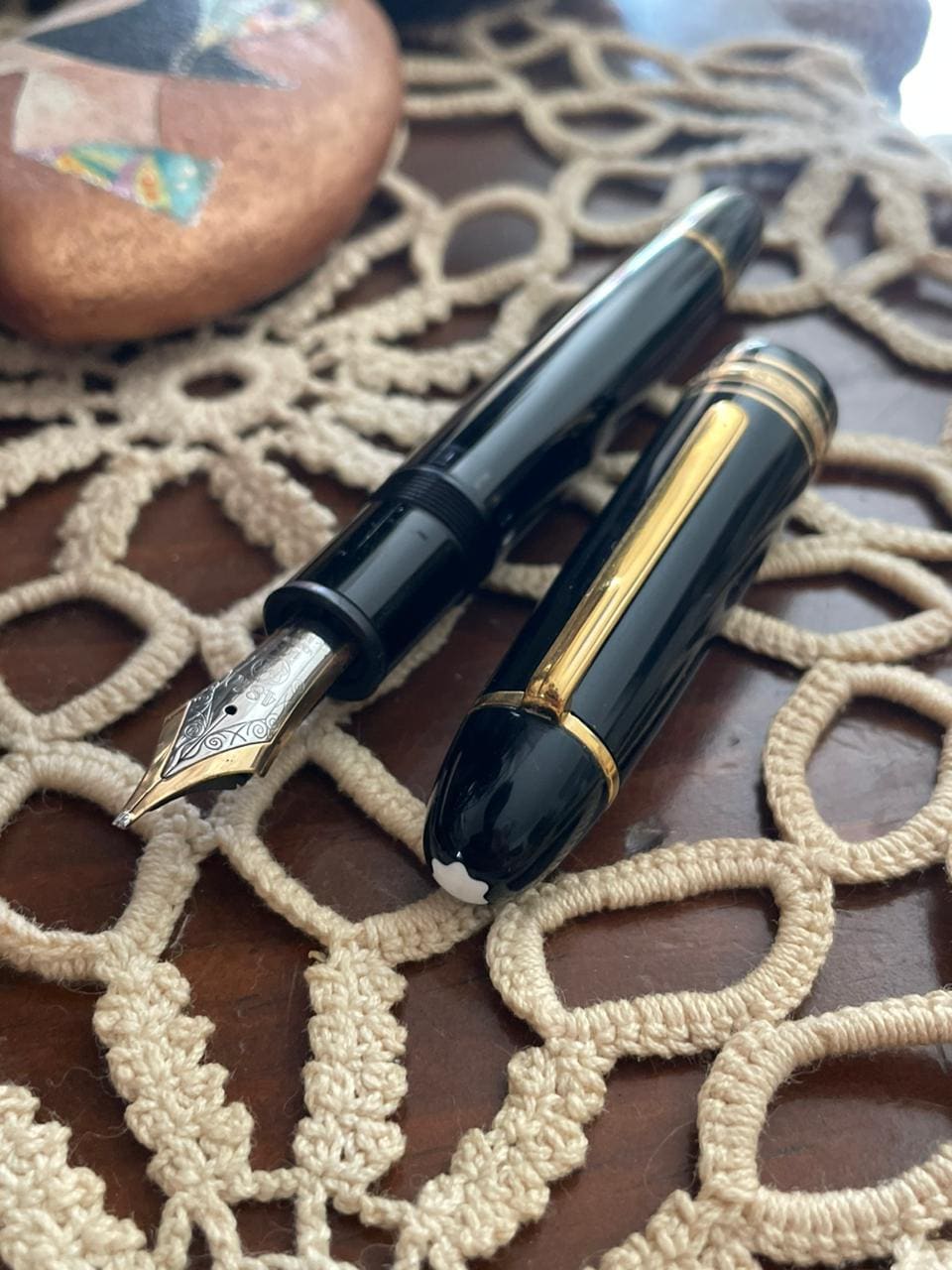 Rare 80s Montblanc Meisterstück 149 Fountain Pen With 14C Gold Nib