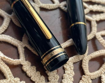 Rare 80s Montblanc Meisterstück 149 Fountain Pen With 14C Gold Nib