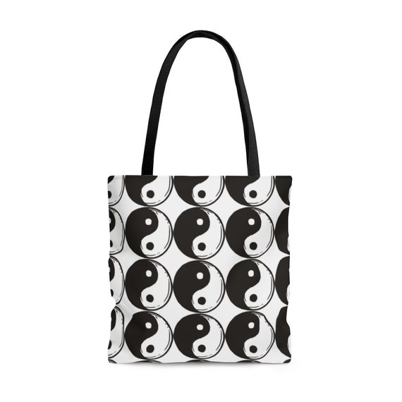 Yin Yang Tote Bag Ying Yang Summer Tote Bag Trendy Summer Etsy