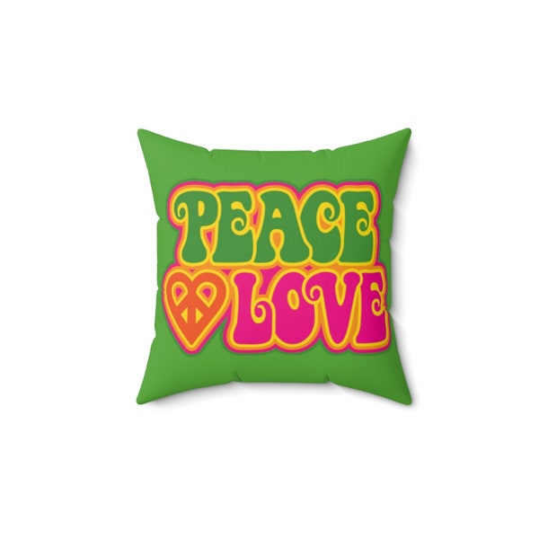 Peace Pillow Etsy