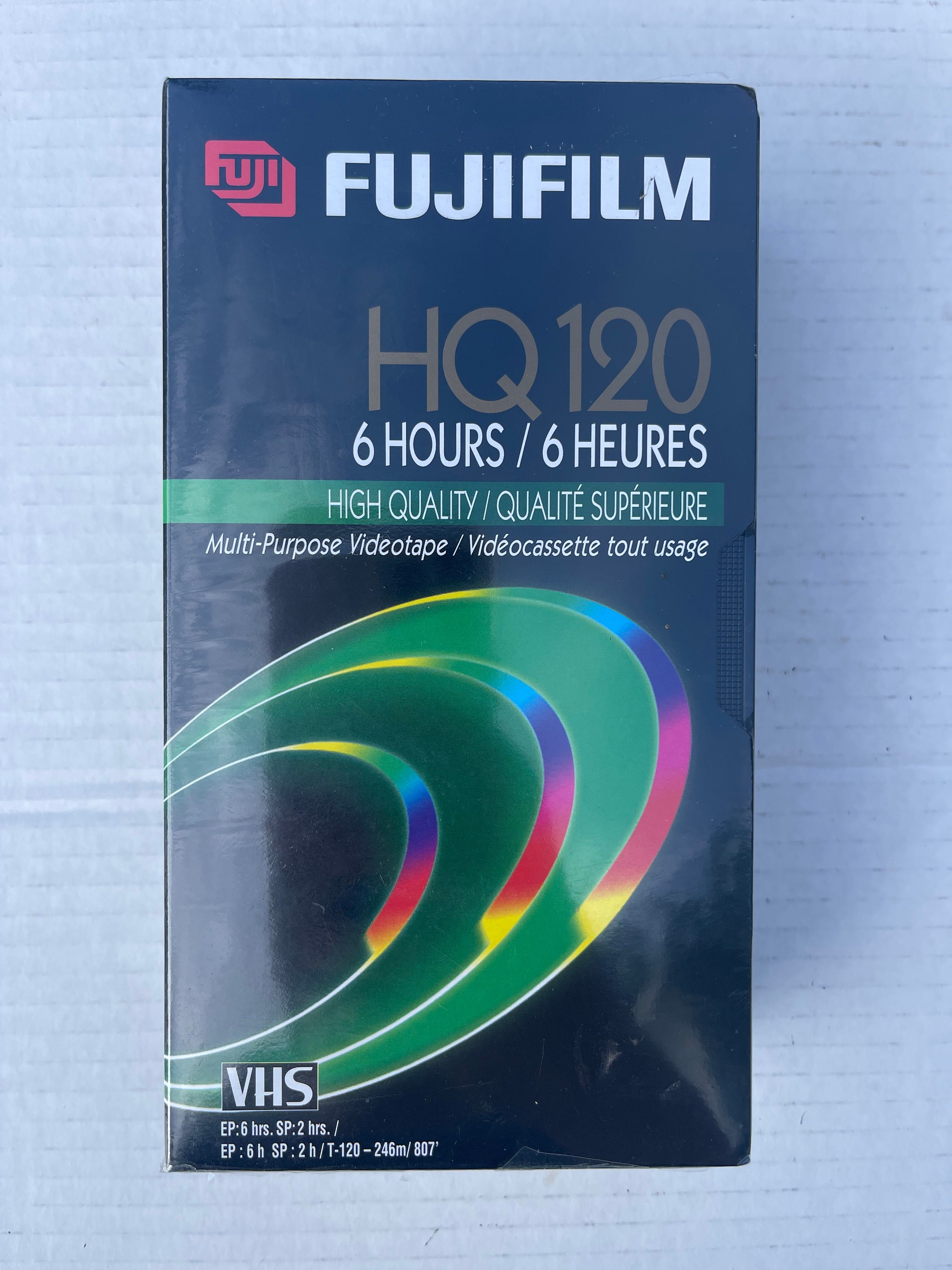 New VHS tapes blank Fuji Film VHS 6 hours video cassette Etsy Schweiz