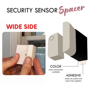Riser | Spacer Mount For Ring Contact Sensors | Ring Alarm Accessories | Ring Door And Window Sensor Mount