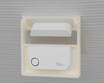 Universal Garage Door Sensor Mount - Compatible with Ring, SimpliSafe, Arlo & More - Easy Installation, Double-Sided Adhesive