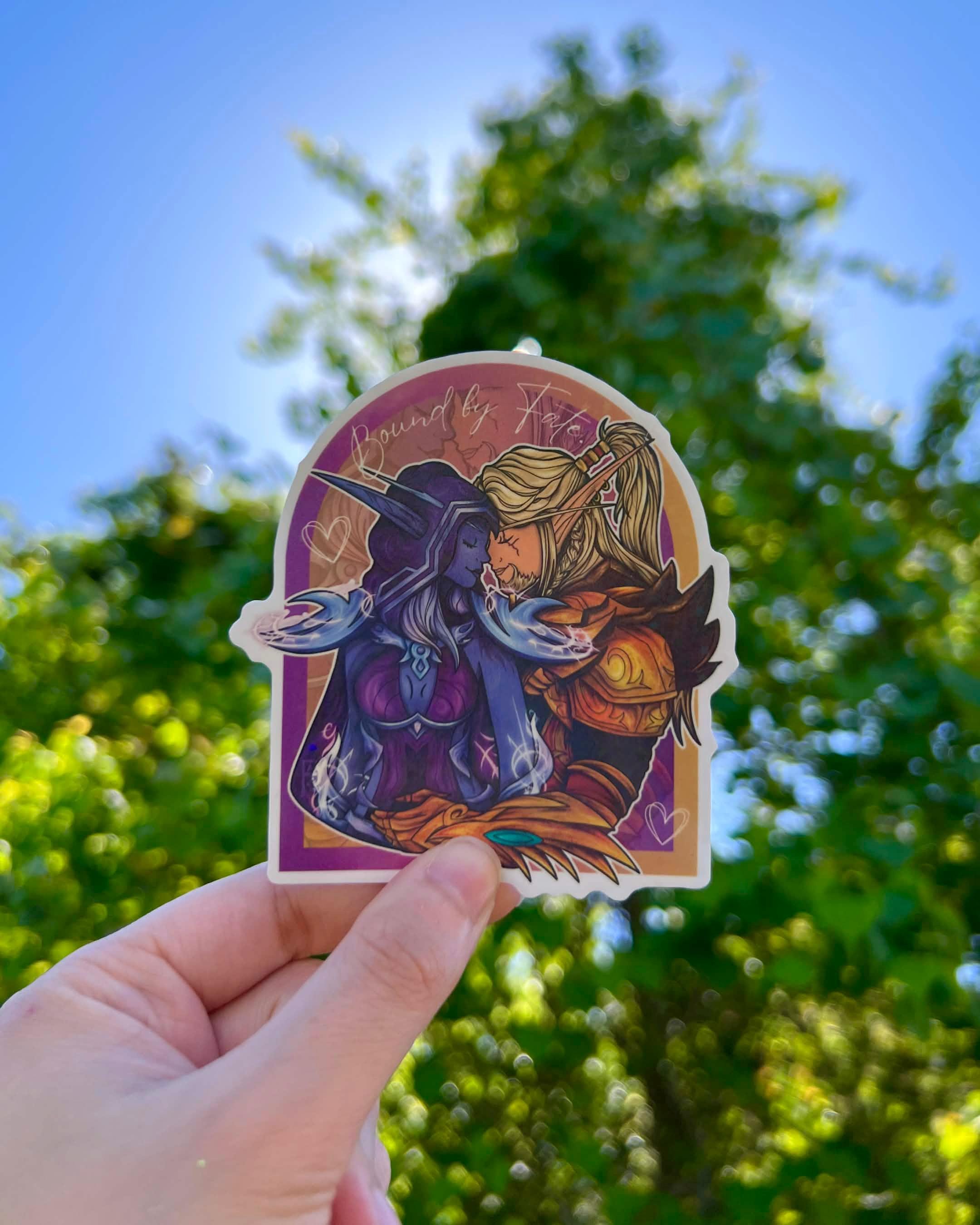 Sticker Lor STICKER | Lor'themar and Thalyssra From World of Warcraft: Midnight ...