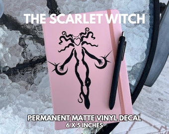DECAL | The Scarlet Witch - Sticker for Car Windows / Bumpers, Electronics, Helmets, Boxes and More!