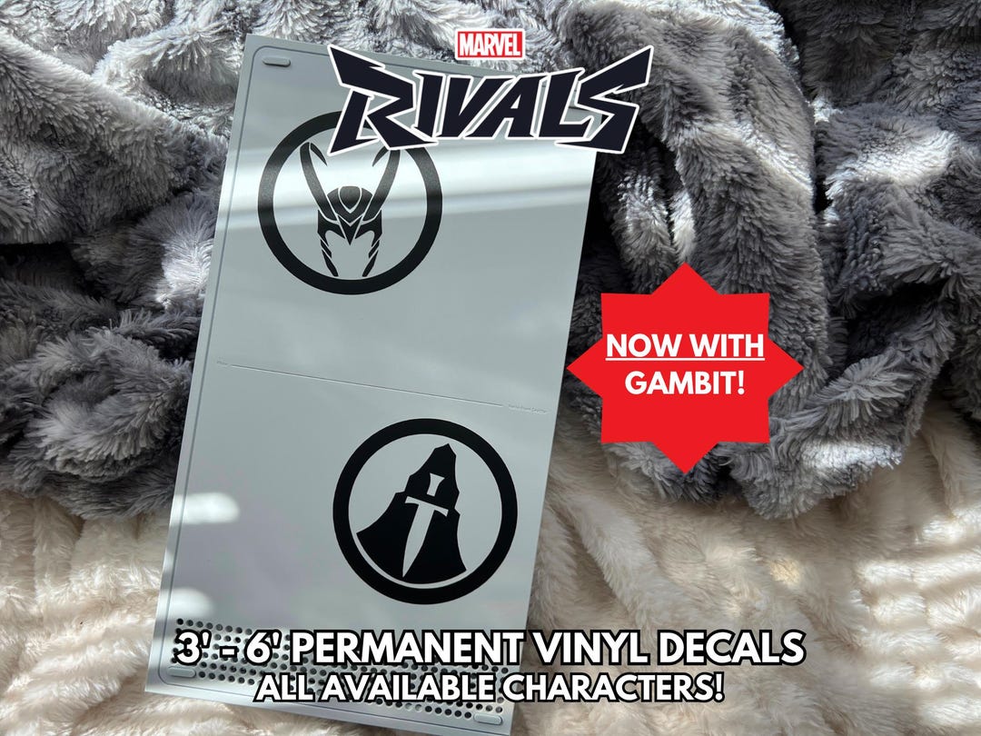 Pink Racket Rival Decals DECALS | Rivals Avengers - Stickers for Car Windows / Bumpers ...