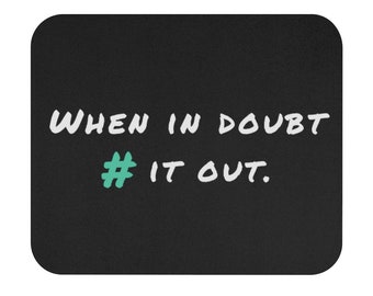 Mouse Pad - Comment it Out | Data Scientist, Data Analyst Gift, Statistician, Python, Analytics, Data Science, Programming, Software Dev