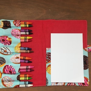 Coloring Pouch - Donuts