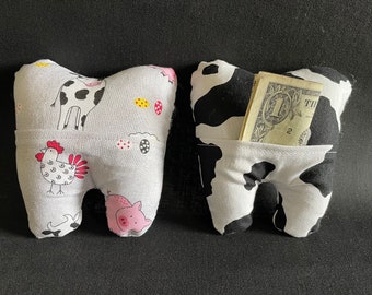 Tooth Fairy Pillow - Farm