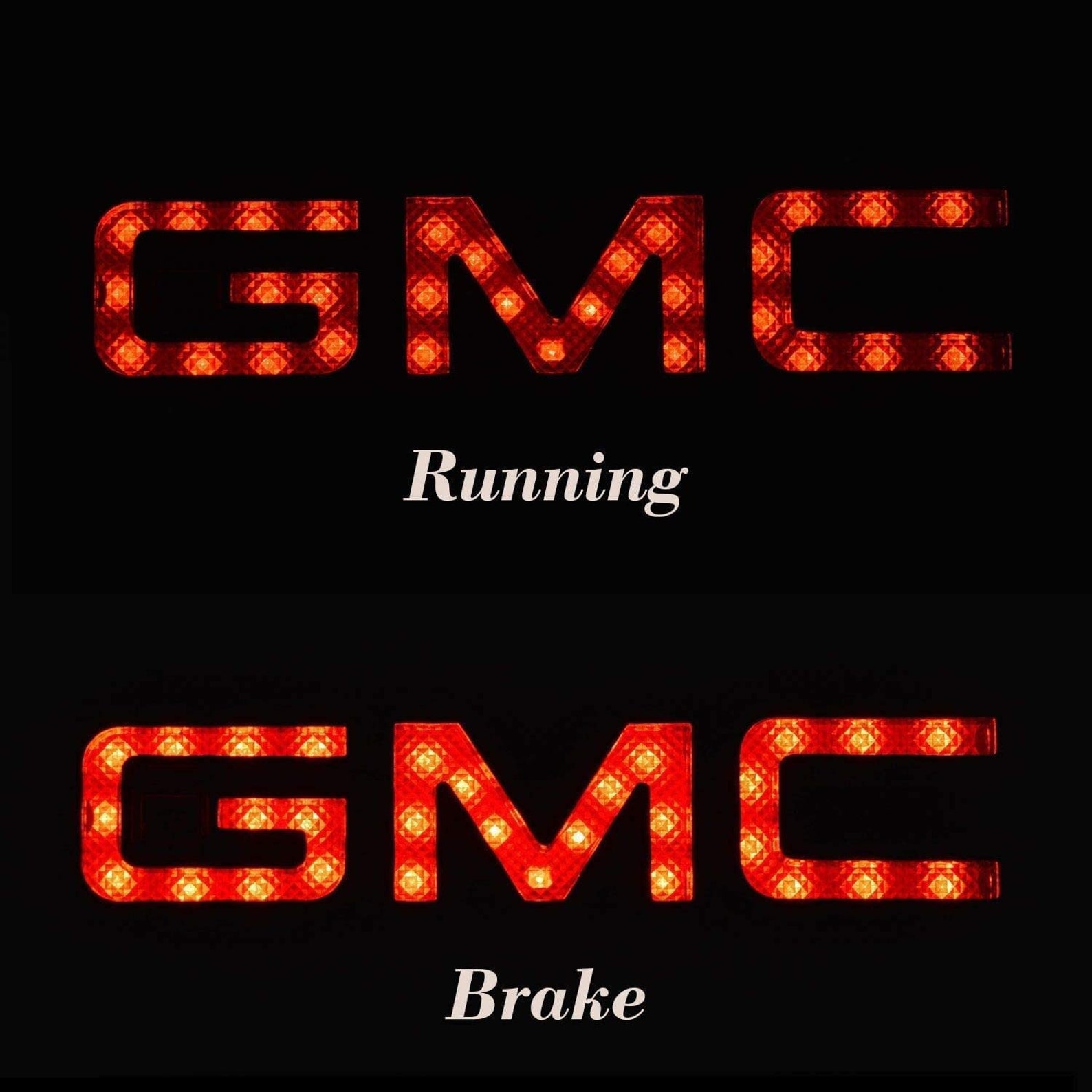GMC Hitch Cover LED Light Hitch Receiver Covers Compatible Etsy